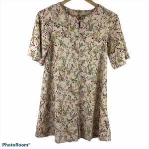 Zara Girls Casual Collection Floral Romper